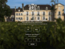 Tablet Screenshot of chateau-meursault.com